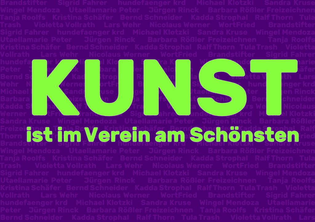 Kunst ist im Verein am Schönsten 2025